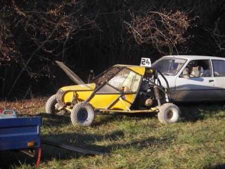 sortie  cross car a chassieq